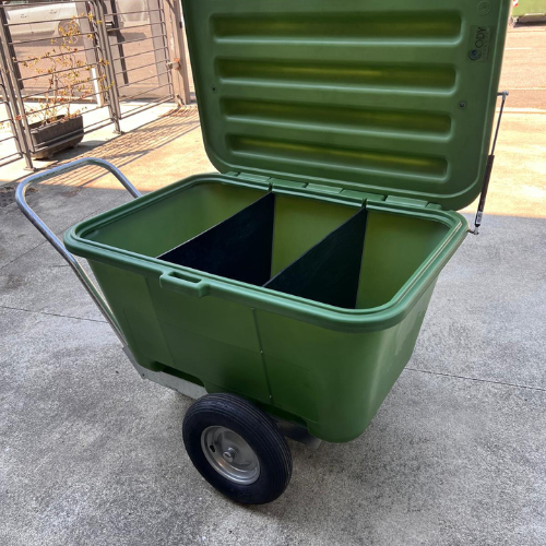 Carrello porta mangime 330 lt